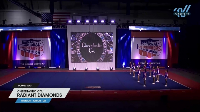Cheertastic Co. - Radiant Diamonds [2023 L1 Junior - D2 Day 1] 2023 NCA ...