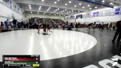 59-63 lbs Round 5 - Mia Beltran, Powerline Wrestling vs Maizie Le, Rancho Bernardo Wrestling Club