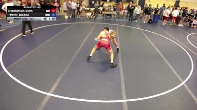 157 lbs Champ. Round 1 - Cristian Matsuda, No Nonsense Wrestling vs Patch Bulera, Mounds View