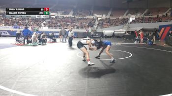 109-D1 Quarterfinal - Emily Ramos, Mountain View (Marana) High School vs Bianca Rivera, Canyon View High School