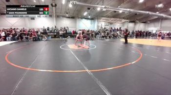 150 lbs Champ. Round 1 - Luciano Daniele, Laramie vs Jake Pounders, Holy Family