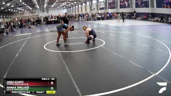 185 lbs Round 2 - Jaida Kuntz, Cypress Wrestling Club vs Ivanaa Wallace, NB Elite Wrestling Club