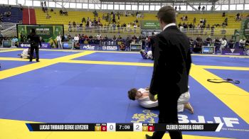 Cleber Correia Gomes vs Lucas Thibaud Serge Levezier 2025 Brasileiro Jiu-Jitsu IBJJF