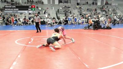 152 lbs Rr Rnd 2 - Trevor Carl, LAW Red - HSB vs Nicholas Genin, MetroWest United Lightning - HSB