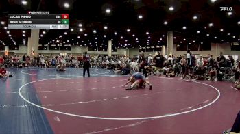 90 lbs Round 2 - Lucas Pipito, Contenders Wrestling Academy vs Josh Schaub, Fight Club