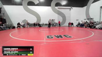 100 lbs Round 2 (8 Team) - Casey Bittner, DC Wrestling Academy vs Gabriel Waite, Burnett Trained