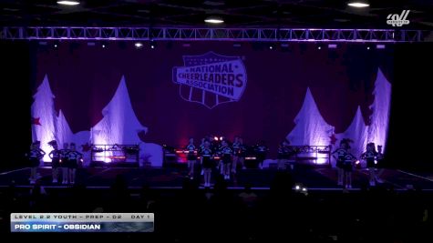 Pro Spirit - OBSIDIAN [2025 L2.2 Youth - PREP - D2 Day 1] 2025 NCA Holiday Classic