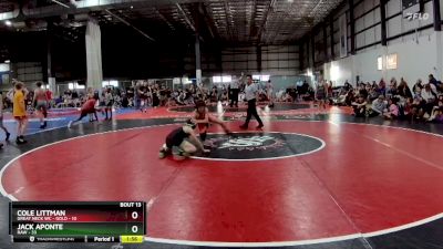 85 lbs Round 5 (6 Team) - Jack Aponte, RAW vs Cole Littman, GREAT NECK WC - GOLD