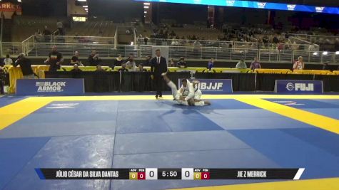 Jie Z Merrick vs Júlio César Da Silva Dantas 2025 Pan Jiu Jitsu IBJJF Championship