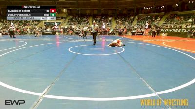 88 lbs Round Of 16 - Elizabeth Smith, Terminator Wrestling Academy vs Violet Frescoln, Big Game Wrestling Club