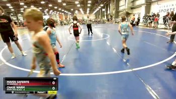 56 lbs Rd# 6- 9:00am Saturday Final Pool - Chase Warm, Maryland BLACK vs Maven Saferite, VA Hammers