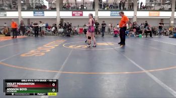 118-128 lbs Round 3 - Addison Boyd, Galesburg vs Violet Pennington, Unattached