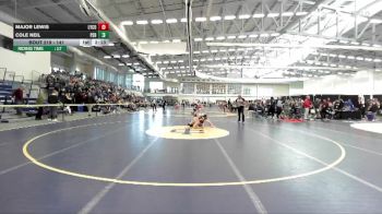 141 lbs Cons. Round 4 - Major Lewis, Lycoming vs Cole Neil, Penn State Behrend