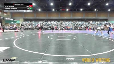 145 lbs Consi Of 32 #2 - Teyo Gomez, Buckaroo Wrestling Club vs Griffin Gerber, Oakdale