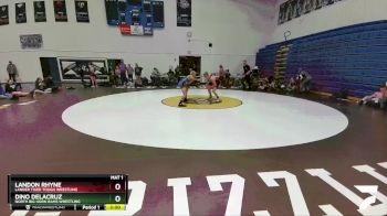 113 lbs Quarterfinal - Landon Rhyne, Lander Tiger Tough Wrestling vs Dino Delacruz, North Big Horn Rams Wrestling
