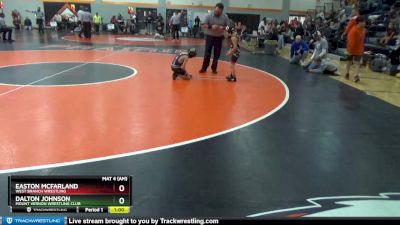 PW-4 lbs Semifinal - Easton McFarland, West Branch Wrestling vs Dalton Johnson, Mount Vernon Wrestling Club