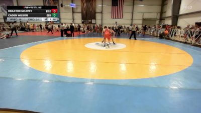 170 lbs Rr Rnd 3 - Braxton Mcavey, Wrecking Crew Wrestling Club vs Caden Wilson, Ohio Titan Grey