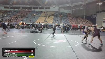 141 lbs Cons. Round 2 - Carson Murray, Augsburg vs Danny Gaskill, Wisconsin Whitewater