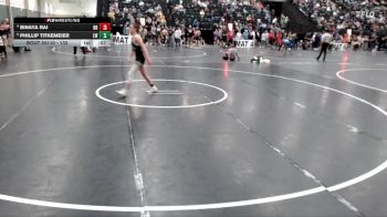 132 lbs Quarterfinal - Phillip Titkemeier, Loomis Wolves vs Binaya Rai, BV Bison