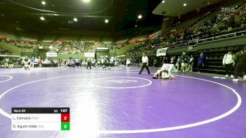 115 lbs Round Of 32 - Logan Camack, Paso Robles vs Dominic Aguerralde, Coalinga