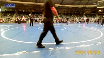 40 lbs Final - Trey Sanders, Mat Assassins vs Jaden Strittmatter, Young Guns