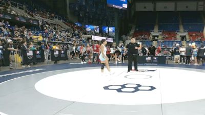 125 lbs Champ. Rd Of 16 - Kaydence Golding, North Dakota vs Riella Garza, Arizona