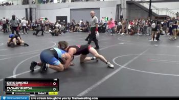 182 lbs Round 4 (6 Team) - Chris Sanchez, Crusher WC vs Zachary Burton, PA Alliance Red