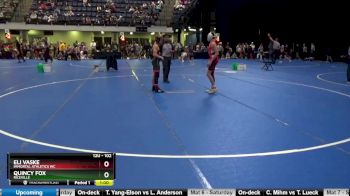 102 lbs Cons. Round 2 - Quincy Fox, Riceville vs Eli Vaske, Immortal Athletics WC