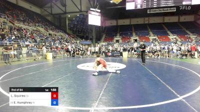 100 lbs Rnd Of 64 - Landen Squires, CA vs Ethan Humphrey, IA