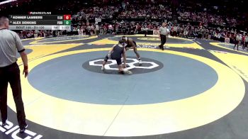 D1-126 lbs Semifinal - Alex Denkins, Perrysburg vs Konner Lambers, Elder