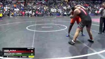 215 lbs Cons. Round 3 - Braylon Hill-Lomax, Edwardsville WC vs Angel Alcala, Aurora WC