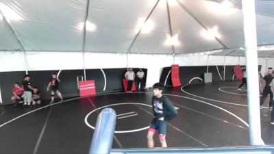 120 lbs Cons. Round 4 - Justin Asbury, Reign WC vs Nolan Montelongo, Norte Vista