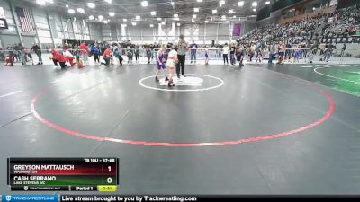 67-68 lbs Round 3 - Greyson Mattausch, Washington vs Cash Serrano, Lake Stevens WC