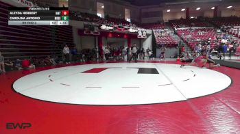 115 lbs Rr Rnd 2 - Aleyda Herbert, Hinton Girls High School vs Carolina Antonio, Miami HS Girls