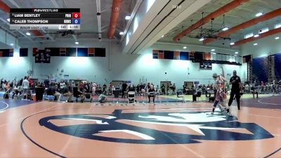 126 lbs Semifinal - Liam Bentley, Virginia Team Predator vs Caleb Thompson, New River Wrestling Club