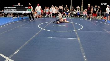 52 lbs Round 2 (6 Team) - Kamden Foster, Journeymen Uprising vs Jaxon Churchill, RedNose WS