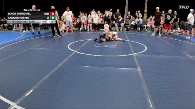 52 lbs Round 2 (6 Team) - Kamden Foster, Journeymen Uprising vs Jaxon Churchill, RedNose WS