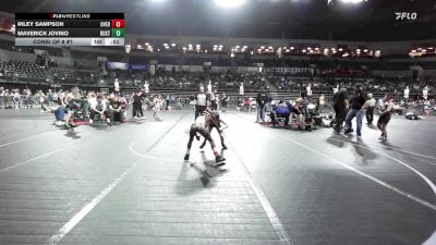 60 lbs Consi Of 8 #1 - Riley Sampson, Overbrook vs Maverick Jovino, Buxton (NJ)