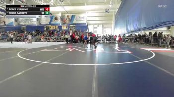 145 lbs Cons. Round 1 - Peace Nyakume, Wichita Heights vs Reese Garrett, Washburn Rural