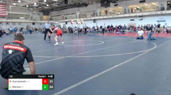 112 lbs Round 2 (6 Team) - Kylee Kurszewski, Wisconsin Red vs Leah Marine, Ohio Blue