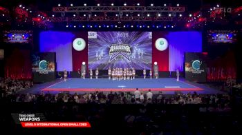 Toxic Cheer - Weapons [2025 L5 International Open Small Coed Finals] 2025 The Cheerleading Worlds