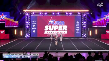 Exodus Athletics - Sinister [2026 L3 Senior - D2 - Small - B Day 2] 2026 USA All Star Super Nationals