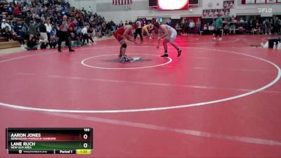 189 lbs Quarterfinal - Aaron Jones, Kerkhoven-Murdock-Sunburg vs Lane Ruch, New Ulm Area