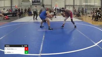 160 lbs Consi Of 8 #1 - Eli Madimba, Coon Rapids Mat Bandits vs Cooper Willis, Higher Level