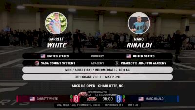 Garrett White vs Marc Rinaldi 2025 ADCC Charlotte Open