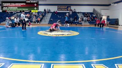 141 lbs Cons. Round 3 - Tucker Collinsworth, Labette Community College vs Jack Swenson, Northern Oklahoma College-Tonkawa