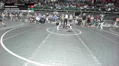 57 lbs Consi Of 8 #1 - Kai Santiago, Fiwc vs George Wasilewski, Belvidere Braves