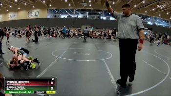 96 lbs Round 4 (6 Team) - Rydder Hibbitts, SouthWest Elite vs Gavin Lovell, Mat Assassins Red