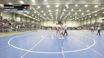 157 lbs Cons. Round 2 - Dominick Parente, Brockport vs Ocean Rados, Oneonta State