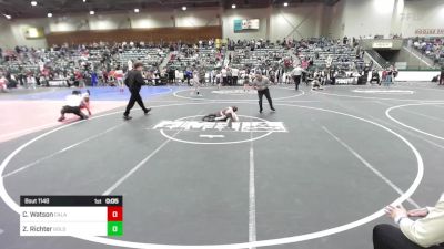 62 lbs Consi Of 8 #2 - Cooper Watson, Calaveras vs Zerrick Richter, Gold Rush